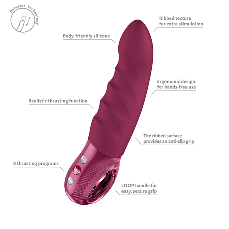 Stronic Deep - Wine Red