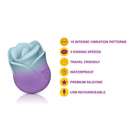 Succubus Vibrating Kissing Rose - Pixie Dust