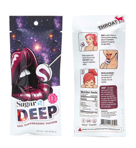 Sugar Splash DEEP Gag Suppressing Sucker