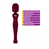 Sultry - Intense Handheld Wand Massager - Ruby