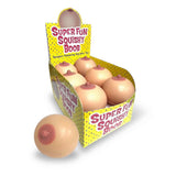 Super Fun Squishy Boobs Display of 12