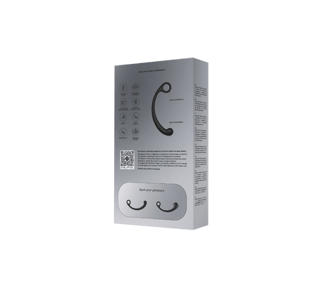 SVibe Snail AXI Granite Noir G-Spot & P-Spot Wand