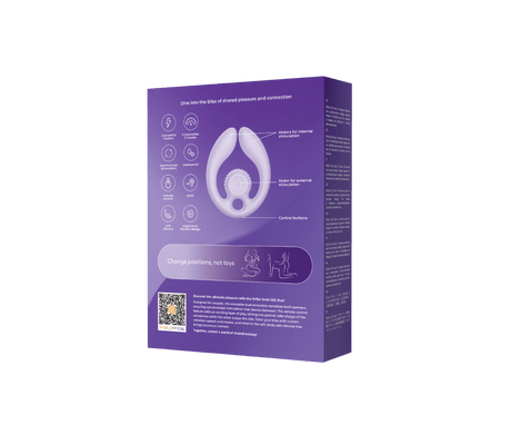 SVibe Snail GIZI Duo Lilac Flexible Couples Stimulator