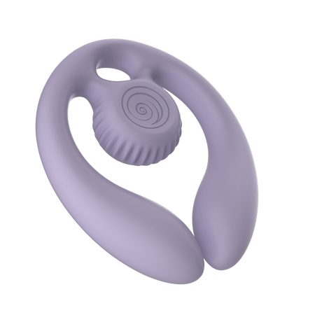 SVibe Snail GIZI Duo Lilac Flexible Couples Stimulator