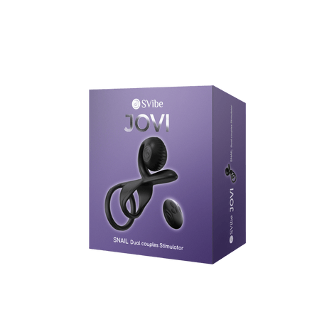 SVibe Snail JOVI Dual-Motor Vibrating Couples Ring