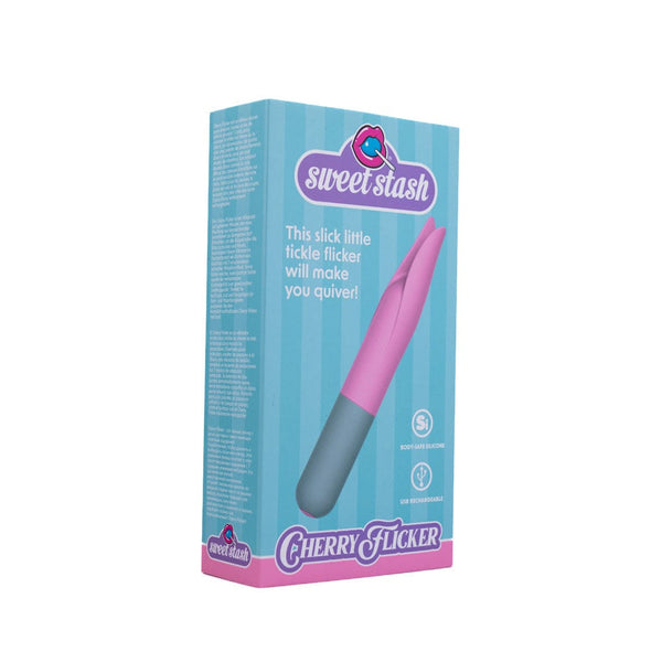 Sweet Stash - Cherry Flicker - Clit & Nip Vibe