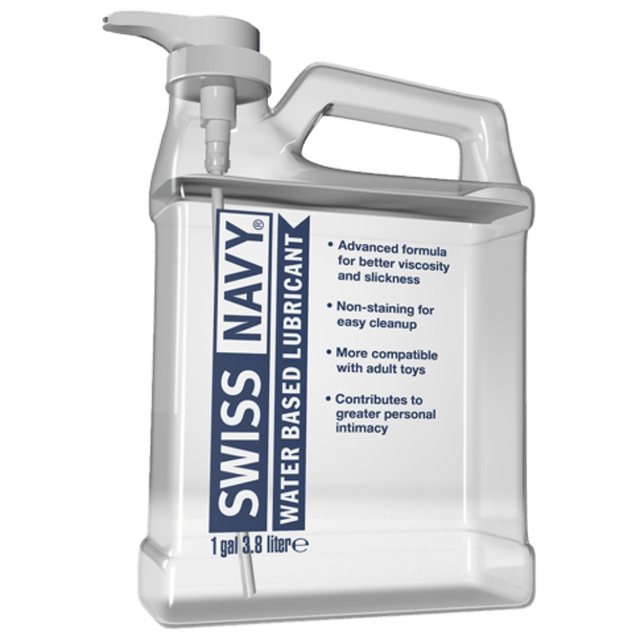 Swiss Navy Water 1 Gallon/3.8 L