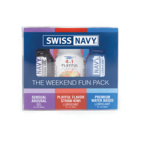 Swiss Navy Weekend Fun Pack 3x1oz