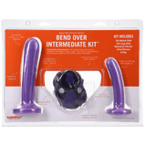 Tantus Bend Over Intermediate Strap-On Harness Kit Lavender