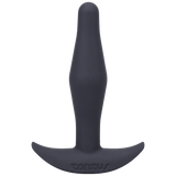 Tantus Silicone Little Flirt Butt Plug Black