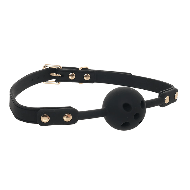 Temptasia Ardor - Silicone Ball Gag - Black