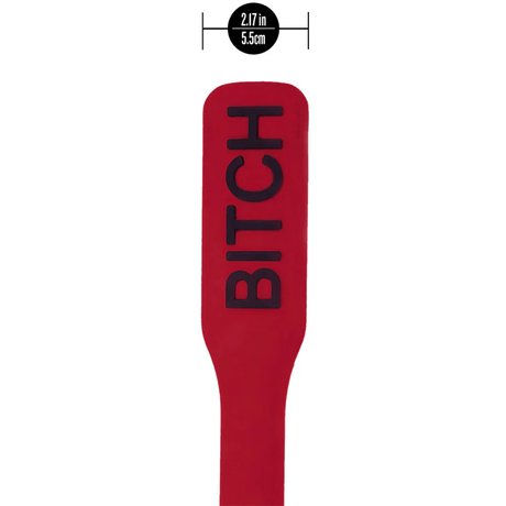 Temptasia Ardor - Silicone Bitch Paddle - Red