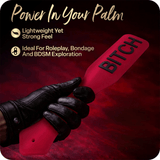 Temptasia Ardor - Silicone Bitch Paddle - Red