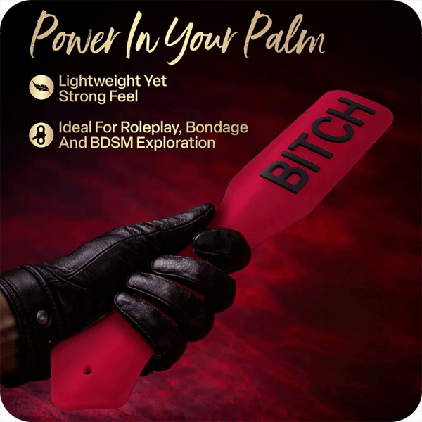 Temptasia Ardor - Silicone Bitch Paddle - Red