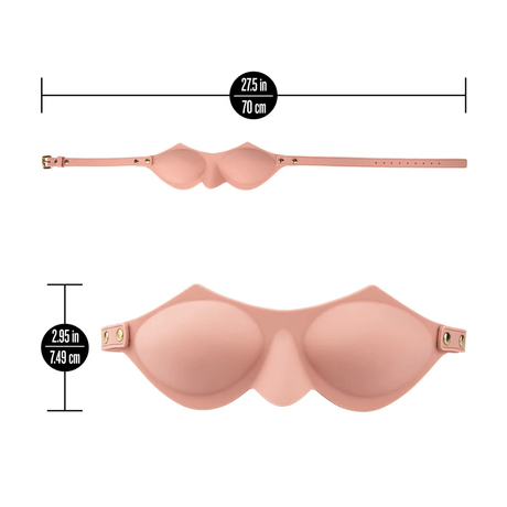 Temptasia Ardor - Silicone Blindfold - Pink