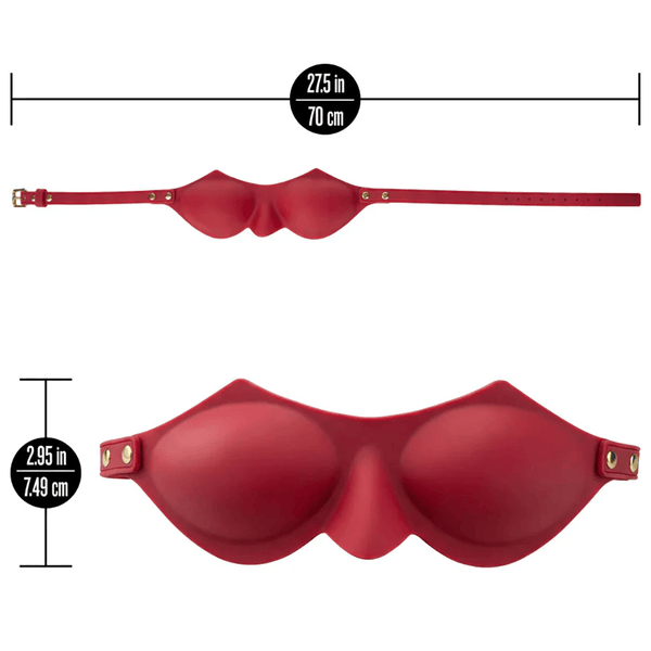 Temptasia Ardor - Silicone Blindfold - Red