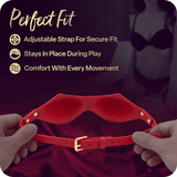Temptasia Ardor - Silicone Blindfold - Red