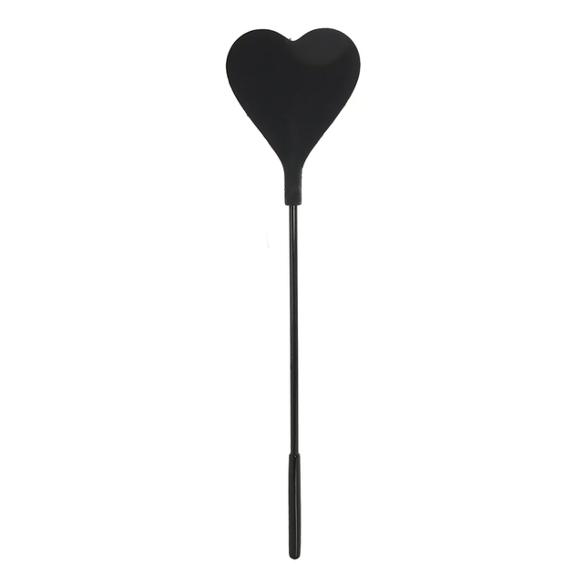 Temptasia Ardor - Silicone Heart Crop - Black