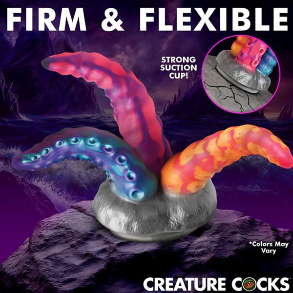 Tenta-Trio Silicone Dildo