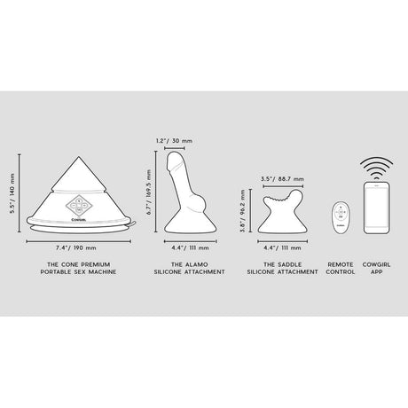 The Cowgirl Cone - App controlled Kit