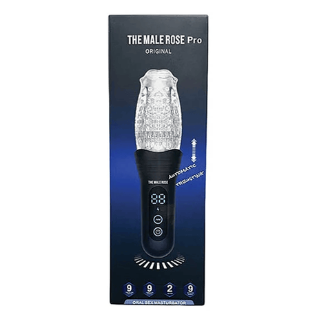 The Male Rose Pro Thrusting, Vibrating & Rotating Masturbator