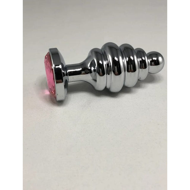 Thread Anal Plug: Large & Pink