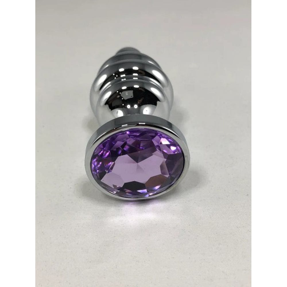 Thread Anal Plug: Large & Purple