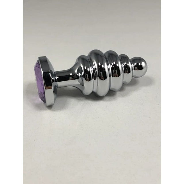 Thread Anal Plug: Large & Purple