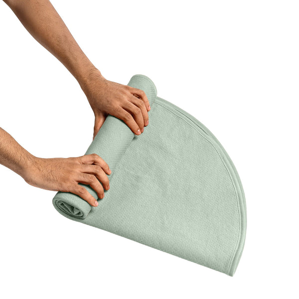 Throw - Sage with Bag