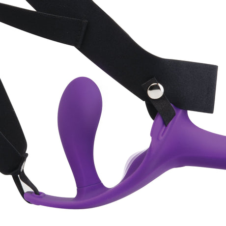 Together Lock-In Vibrating Strap-On & Harness Set