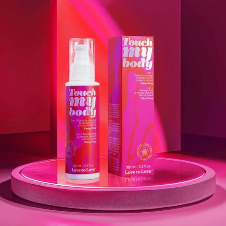 TOUCH MY BODY - MASSAGE & LUBRICANT - YLANG-YLANG 100ML / 3.3FL.OZ.