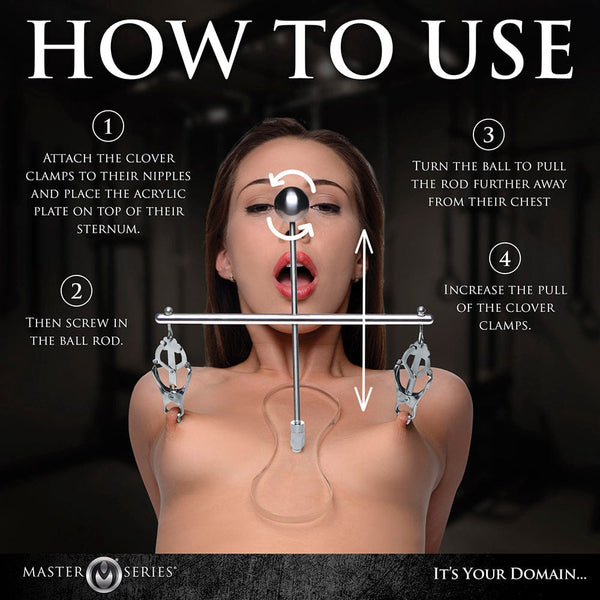 Tower of Pain Nipple Clamps