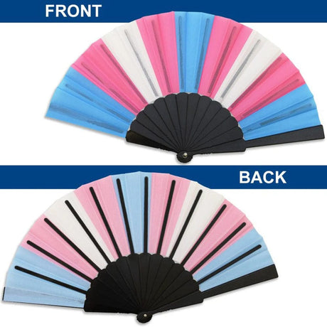 Transgender Pride Hand Fan