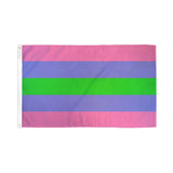 Trigender Flag 3'x5' Polyester
