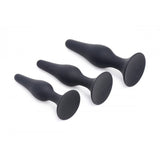 Triple Spire Tapered Silicone Anal Trainer Set