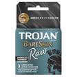 Trojan Bareskin Raw Condoms - 3pk
