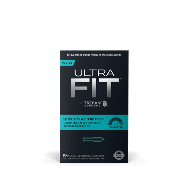 Trojan UltraFit Sensitive Tip - 10pk