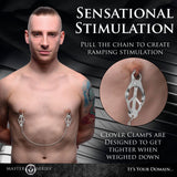 Tyrant Spiked Clover Nipple Clamps