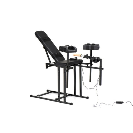 Ultimate Obedience Chair with Sex Machine