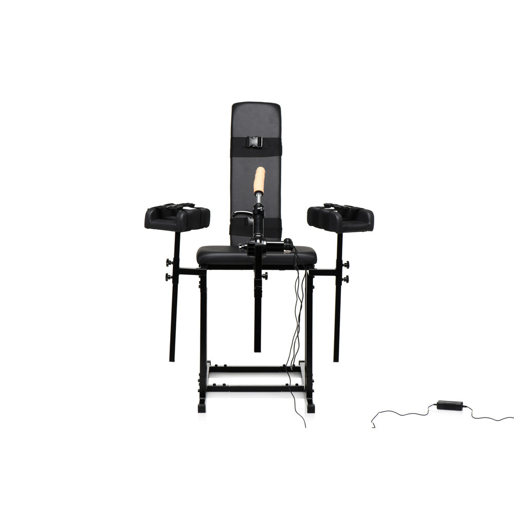 Ultimate Obedience Chair with Sex Machine