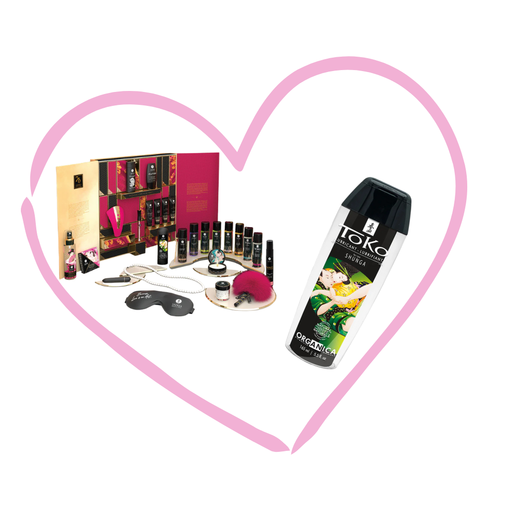 Valentine’s Pleasure Calendar with Free Toko Organic Lube