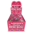 Valentines Sucks Dicks 100 pc Disp
