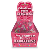 Valentines Sucks Dicks 100 pc Disp