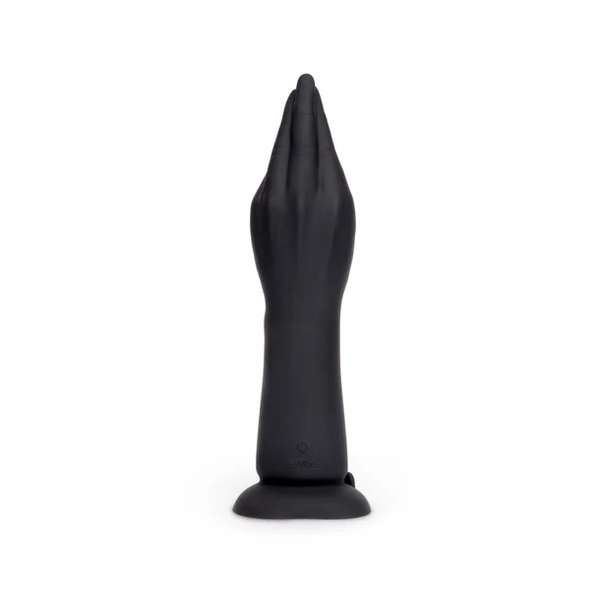 VIBRATING SILICONE FISTING DILDO