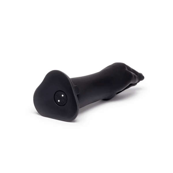 VIBRATING SILICONE FISTING DILDO