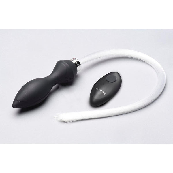 Vibrating Silicone Optical Fiber Butt Plug
