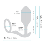 VIBRATING SNUG & TUG | XL | BLACK