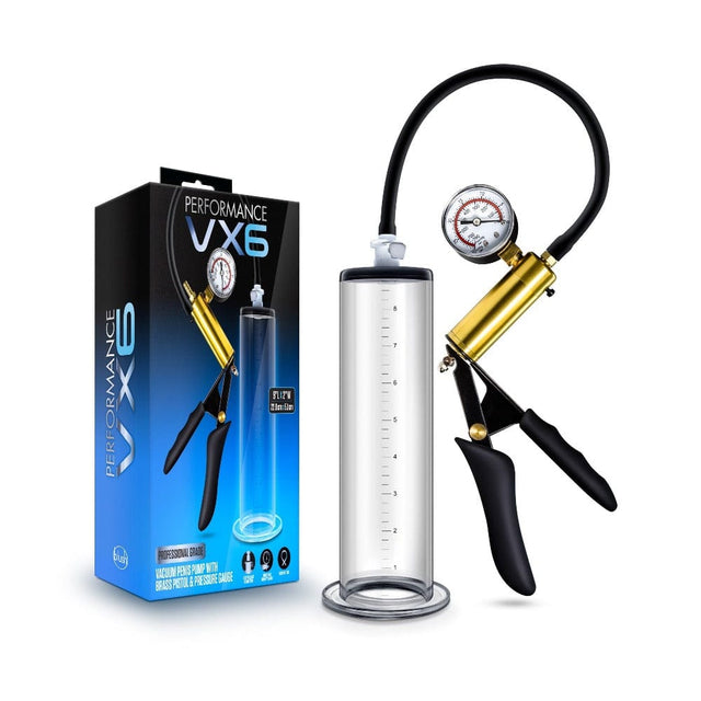VX6 Vacuum Pump w Brass Pistol/Gauge