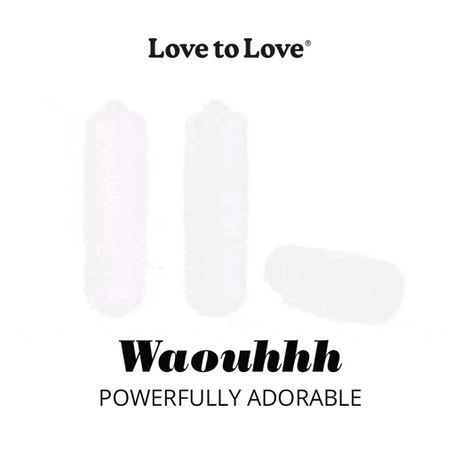 Waouhhh Discreet Bullet Vibrator - Danger Pink