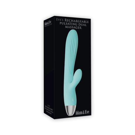 Eve's Pulsating Dual Rabbit Vibrator with Warming Technology